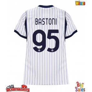 Inter Milan Alessandro Bastoni #95 Replica Away Stadium Shirt for Women 2026-27 Short Sleeve